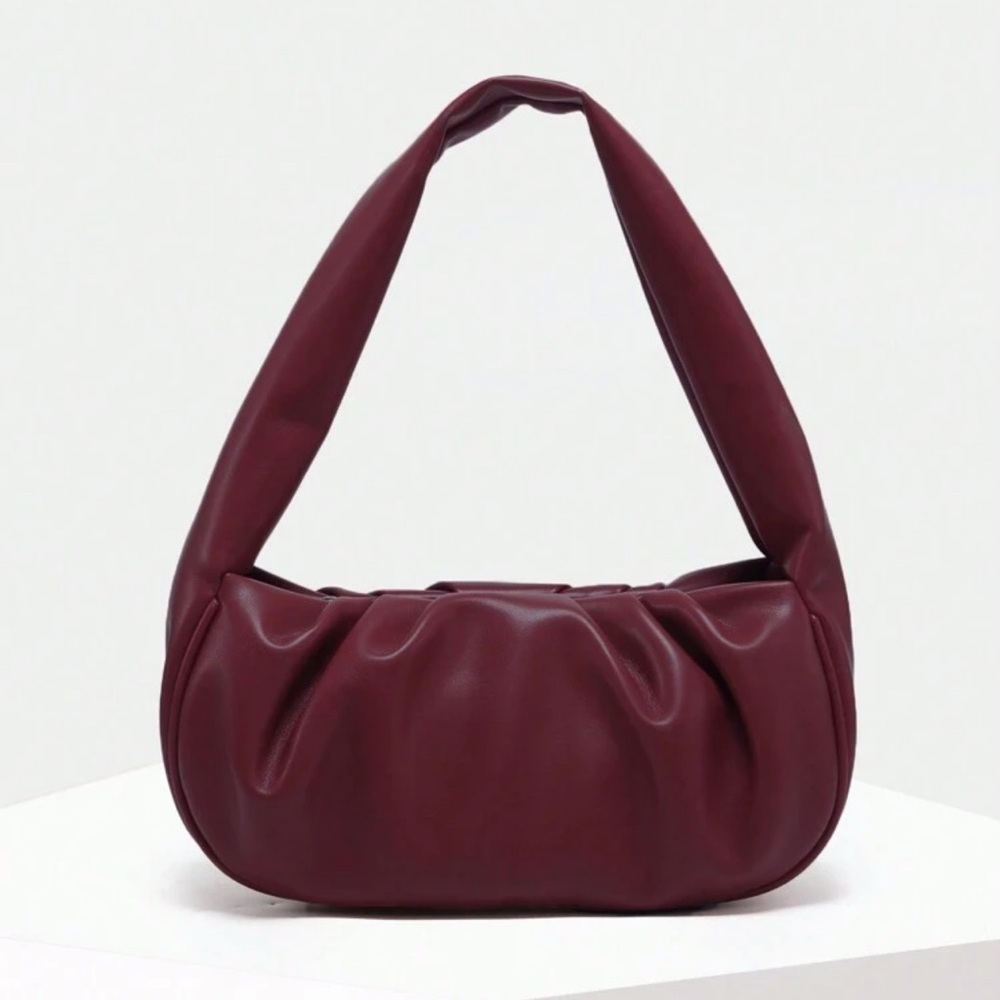 Elegant Burgundy Women's Bag